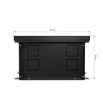 Конвектор внутрипольный Royal Thermo ATRIUM-150/250/2000-DG-U-BL 3