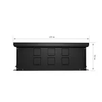 Конвектор внутрипольный Royal Thermo ATRIUM-150/400/1800-DG-U-AU 3
