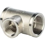 Тройник переходной STOUT никелированный ВВ 3/4"х1/2"х3/4" 1