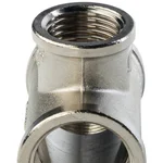 Тройник переходной STOUT никелированный ВВ 3/4"х1/2"х3/4" 5