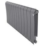 Радиатор биметаллический Royal Thermo Infinity 500 Silver Satin - 12 секц. 1