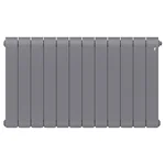 Радиатор биметаллический Royal Thermo Infinity 500 Silver Satin - 12 секц. 2