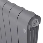 Радиатор биметаллический Royal Thermo Infinity 500 Silver Satin - 12 секц. 4