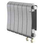 Радиатор биметаллический Royal Thermo Infinity 300 Silver Satin VR80 - 6 секц. 1