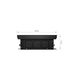 Конвектор внутрипольный Royal Thermo ATRIUM-75/200/1100-DG-U-DB 3