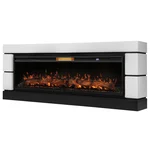 Каминокомплект: Очаг Royal Thermo Aurora RTFP/P-AR60LS, портал Moderno 60, белый 1