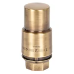 Термоголовка жидкостная Royal Thermo Design PRO М30х1,5 (бронза) 2