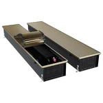 Конвектор внутрипольный Royal Thermo ATRIUM TURBO-150/250/2300-DG-U-AU 1