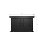 Конвектор внутрипольный Royal Thermo ATRIUM-190/300/2000-DG-U-NA 3