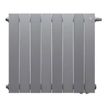 Радиатор биметаллический Royal Thermo PianoForte 500 Серебристый VR80 - 8 секц. 2