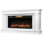 Каминокомплект: Очаг Royal Thermo Aurora RTFP/P-AR40LS, портал Olympia 42/40/36, белый 1