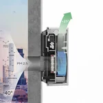 Очиститель воздуха приточный Ballu ONEAIR ASP-100 серый 8