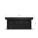 Конвектор внутрипольный Royal Thermo ATRIUM TURBO-110/250/1200-DG-U-DB 3