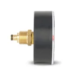 Термоманометр VARMEGA аксиальный 80 мм, 6 бар, 120гр.С, 1/2", с отсекающим клапаном, VMMT06-800604 3