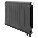 Радиатор биметаллический Royal Thermo Infinity 500 Noir Sable VR80 - 12 секц. 1