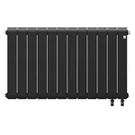 Радиатор биметаллический Royal Thermo Infinity 500 Noir Sable VR80 - 12 секц. 2