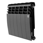 Радиатор биметаллический Royal Thermo BILINER B 350 Чёрный - 6 секц. 1