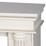 Каминокомплект: Очаг Royal Thermo Aurora RTFP/P-AR40LS, портал Olympia 42/40/36, сл. кость с зол. па 4