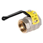 Кран шаровой латунный LD Pride 47.50.B-B.Р Ду 50 Ру 25 вн-вн, (рычаг) 7