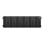 Радиатор биметаллический Royal Thermo PianoForte 200 Чёрный - 12 секц. 2