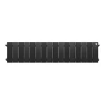 Радиатор биметаллический Royal Thermo PianoForte 200 Чёрный - 16 секц. 2