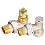 Набор термостатический для радиатора угловой ROYAL THERMO 3/4" Click 1