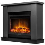 Каминокомплект Firelight: Очаг EFP/P-2520LS N, портал Canto 25 графит 1