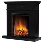 Портал Firelight Bianco 30 черная эмаль 1