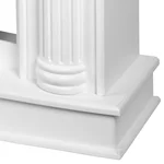 Каминокомплект: Очаг Electrolux EFP/P-4220LS, портал Olympia 42/40/36, белый 5