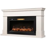 Каминокомплект: Очаг Royal Thermo Aurora RTFP/P-AR40LS, портал California 40, молочный 1