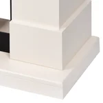 Каминокомплект: Очаг Royal Thermo Aurora RTFP/P-AR40LS, портал California 40, молочный 5