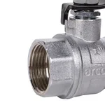 Кран шаровый Royal Thermo EXPERT 1", ВВ, стальной рычаг 4