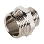 Ниппель переходной LD DN20х15 нр-нр, латунь никелированная (с биркой) 2