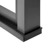 Каминокомплект: Очаг Electrolux Infinity EFP/P-1600ULS N, портал Canto Long графит, черный 5
