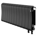 Радиатор биметаллический Royal Thermo Infinity 300 Noir Sable VR80 - 12 секц. 1