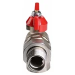 Кран шар. Valtec VT.228.N.06 BASE ВН 1" с американкой бабочка угловой 2