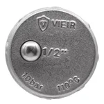 Воздухоотводчик VIEIR прямой 1/2" никель PF500 (100/1) 2