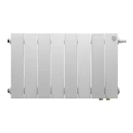 Радиатор биметаллический Royal Thermo PianoForte 300 Белый VL80 - 8 секц. 2