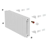 Дизайн-радиатор Royal Thermo Shift Q30 VC2030 - 14 секц. RAL9016 5