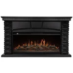 Портал Firelight Porto 42/40/36 камень черный шпон венге 2