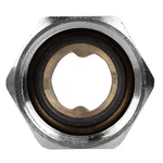 Кран шаровый с аксиальным соединением НГ 16×1/2" 6