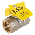Кран шаровой латунный LD Pride 47.20.В-В.Б GAS (бабочка) 7