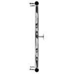 Полотенцесушитель Royal Thermo Фокстрот 500х600 с полкой 3