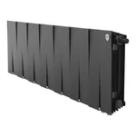 Радиатор биметаллический Royal Thermo PianoForte 300 Чёрный VR80 - 14 секц. 1