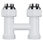 Узел нижнего подключения Royal Thermo Design прямой 1/2"х3/4" EK (белый) 5