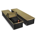 Конвектор внутрипольный Royal Thermo ATRIUM-190/300/2900-DG-U-AU 1