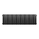Радиатор биметаллический Royal Thermo PianoForte 300 Чёрный - 16 секц. 2