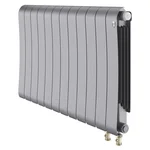 Радиатор биметаллический Royal Thermo Infinity 500 Silver Satin VR80 - 12 секц. 1