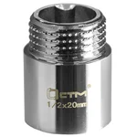 Удлинитель VIEIR ВН 3/4" 90мм, хром SBX90 2