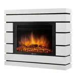 Каминокомплект: Очаг Electrolux EFP/P-3020LS N, портал Moderno 30 шпон белый дуб 1